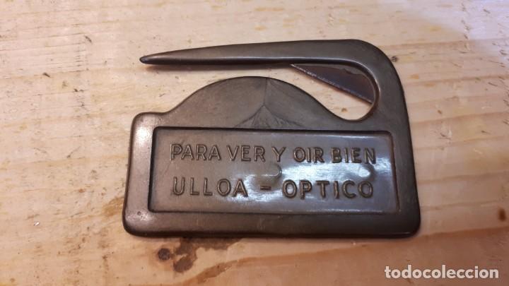 Coleccionismo: Abrecartas Ulloa &Oacute;ptico. - Foto 3
