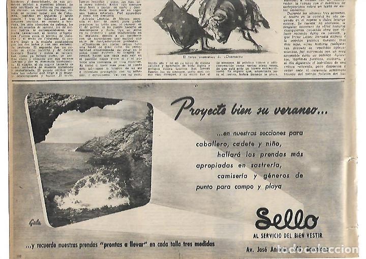 Coleccionismo: A&Ntilde;O 1954 RECORTE PRENSA PUBLICIDAD COMERCIO ALMACEN SELLO MODA BARCELONA
