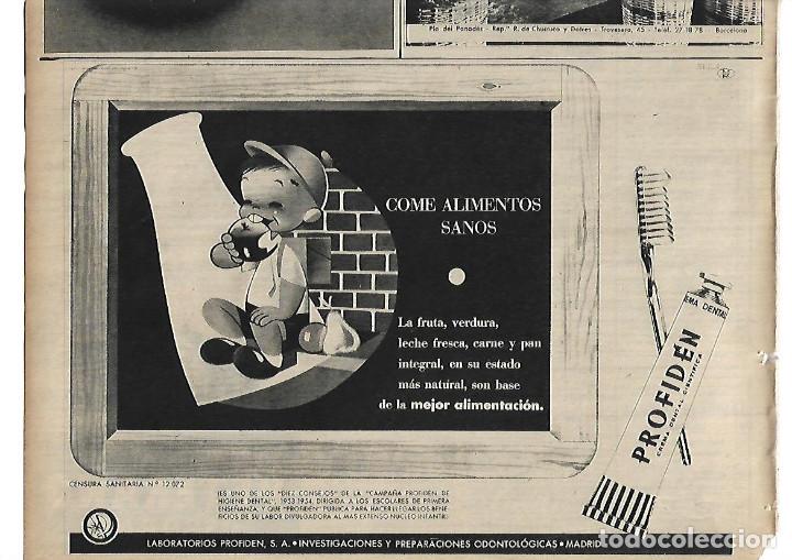 Collecting paper: A&Ntilde;O 1954 RECORTE PRENSA PUBLICIDAD CREMA DENTAL PROFIDEN DENTIFRICO