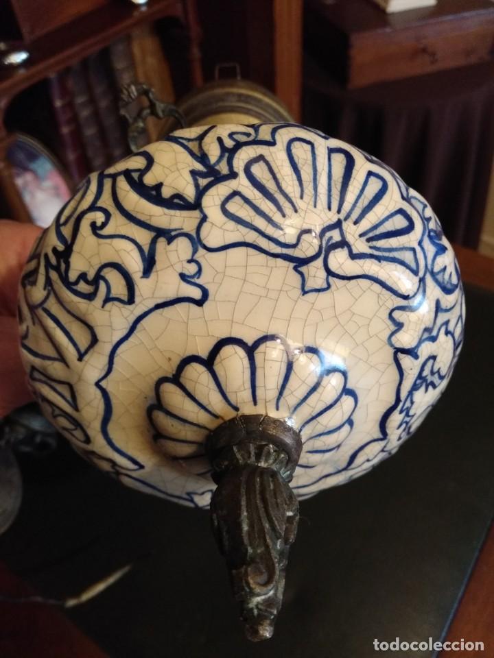 Coleccionismo: Antiguo aplique de ceramica - Foto 4