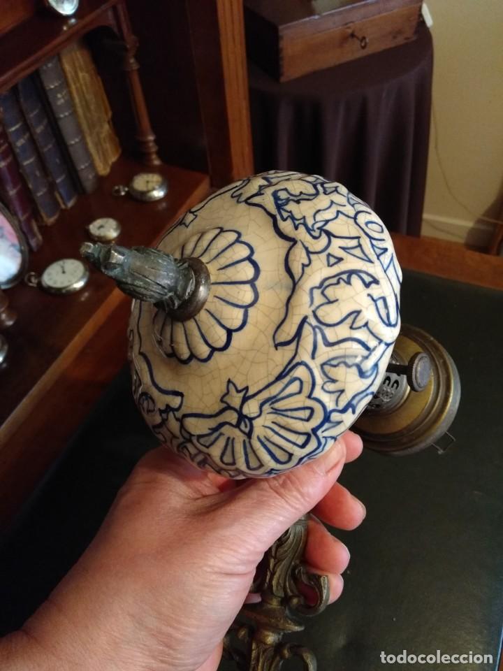 Coleccionismo: Antiguo aplique de ceramica - Foto 5