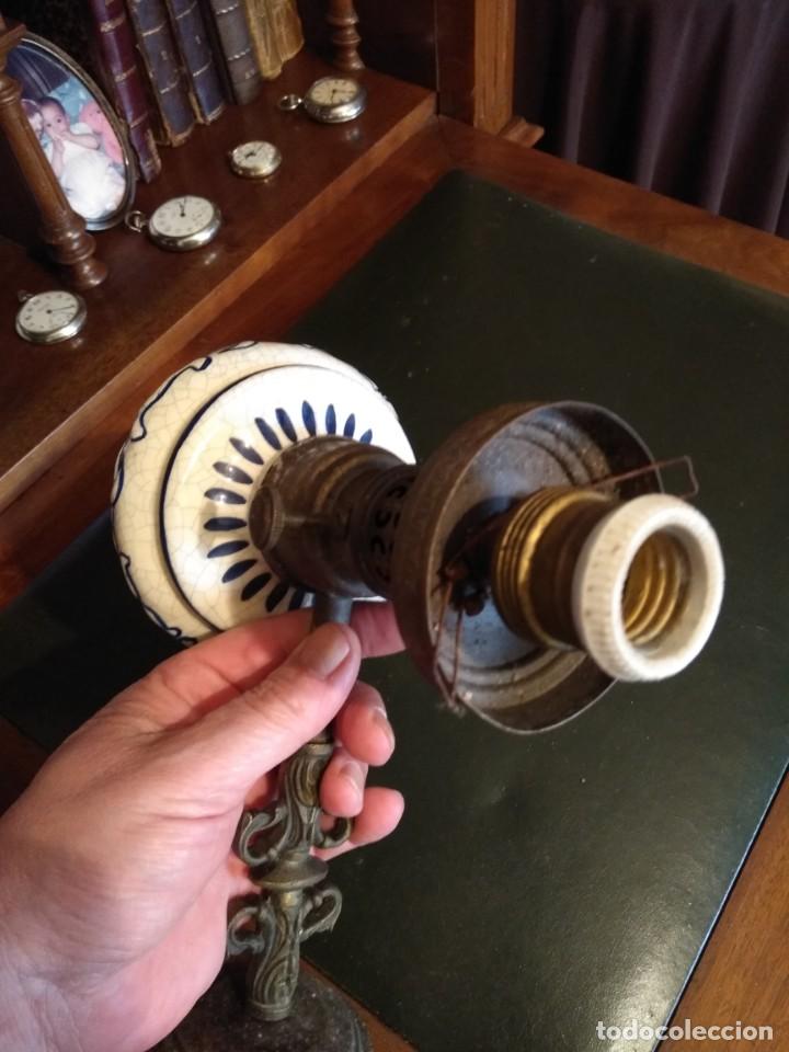 Coleccionismo: Antiguo aplique de ceramica - Foto 7