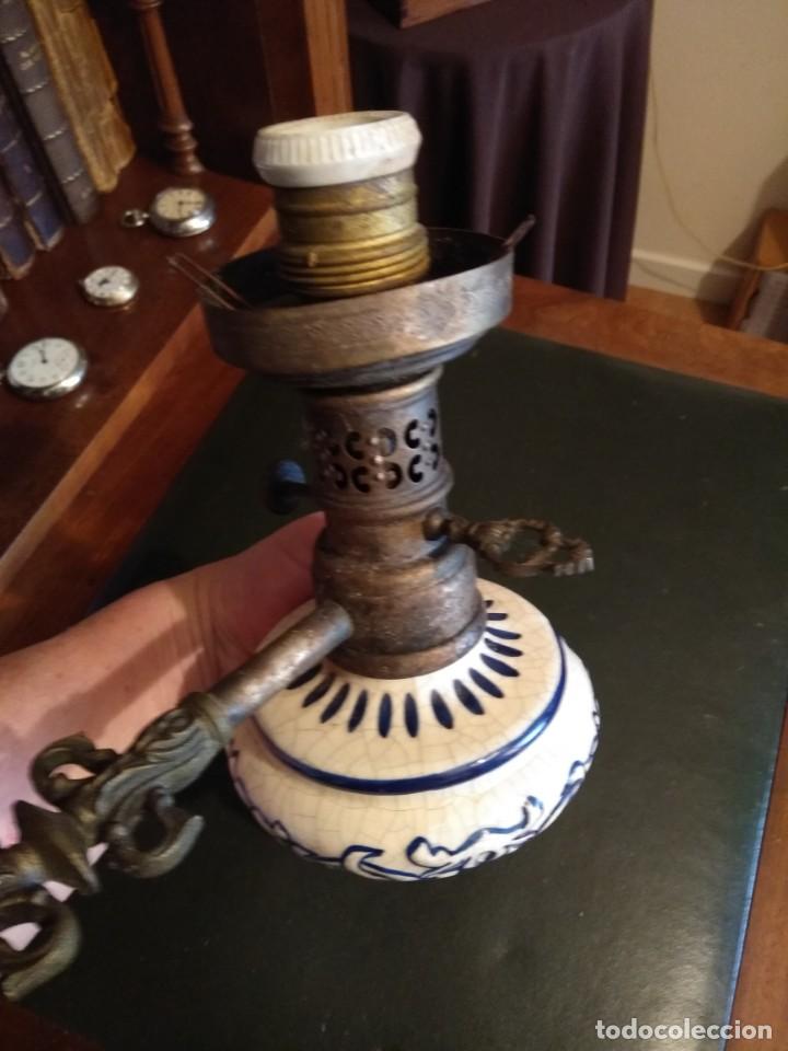 Coleccionismo: Antiguo aplique de ceramica - Foto 12