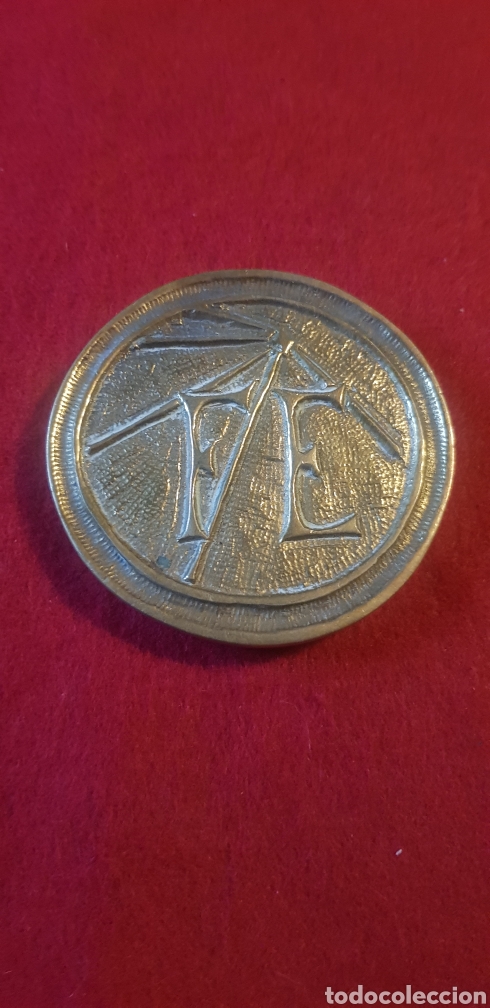 Collectionnisme: Gran medalla de bronce f e fe
