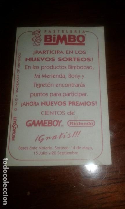 Coleccionismo: Cromo super mario - Foto 2