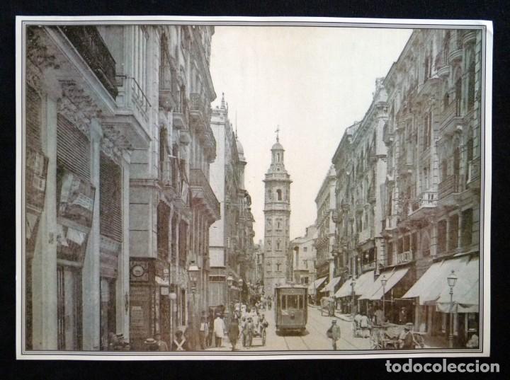 Colecionismo: L&Aacute;MINA N&ordm; 5 DE MEMORIA GR&Aacute;FICA DE VALENCIA. LA CALLE DE LA PAZ. DIARIO LEVENTE 38,5x27,5 cm.