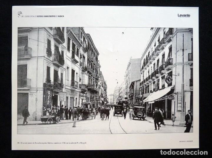 Collecting paper: L&Aacute;MINA N&ordm; 33 ARCHIVO J. HUGUET, EL ACTUAL PASEO DE RUSSAFA ESQUINA X&Agrave;TIVA. DIARIO LEVANTE