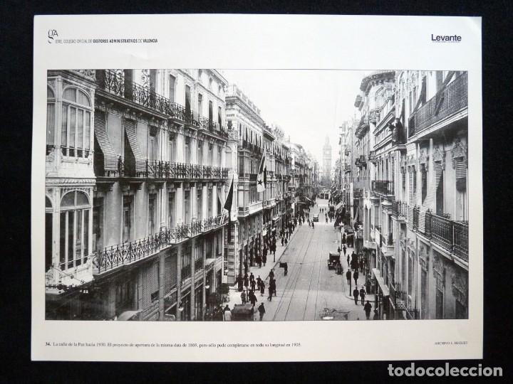 Collecting paper: L&Aacute;MINA N&ordm; 34 ARCHIVO J. HUGUET, LA CALLE DE LA PAZ HACIA 1930. DIARIO LEVANTE
