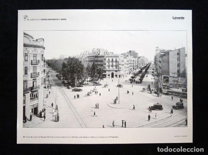 Collecting paper: L&Aacute;MINA N&ordm; 40 ARCHIVO J. HUGUET, CRUCE GRANV&Iacute;A MARQUE DEL TURIA CON AVDA. 14 DE ABRIL. DIARIO LEVANTE