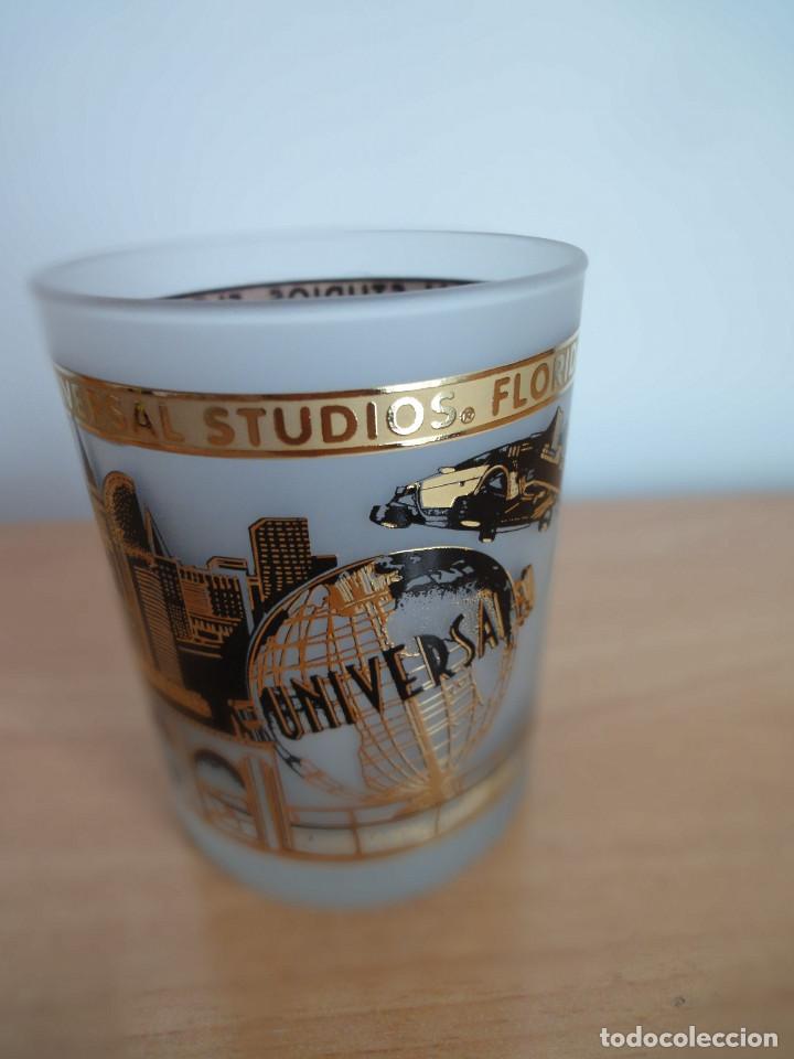 Coleccionismo: Vaso cristal y oro 22k Universal Studios (Florida, 1996)