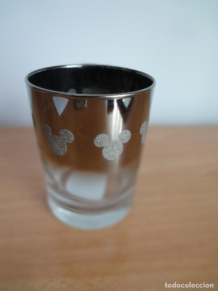 Coleccionismo: Vaso cristal Mickey Mouse de Walt Disney World (Florida, 1996)