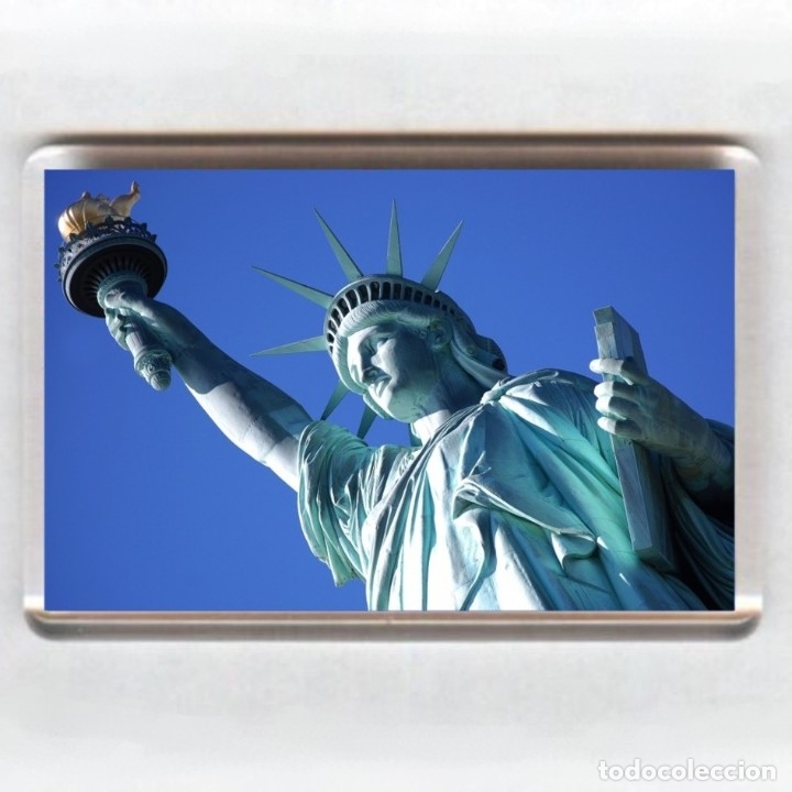 Coleccionismo: IMAN acr&iacute;lico NEVERA - SOUVENIR de NUEVA YORK