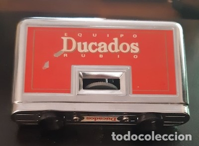 Coleccionismo: PRIM&Aacute;STICOS CON PUBLICIDAD DE DUCADOS EQUIPO RUBIO