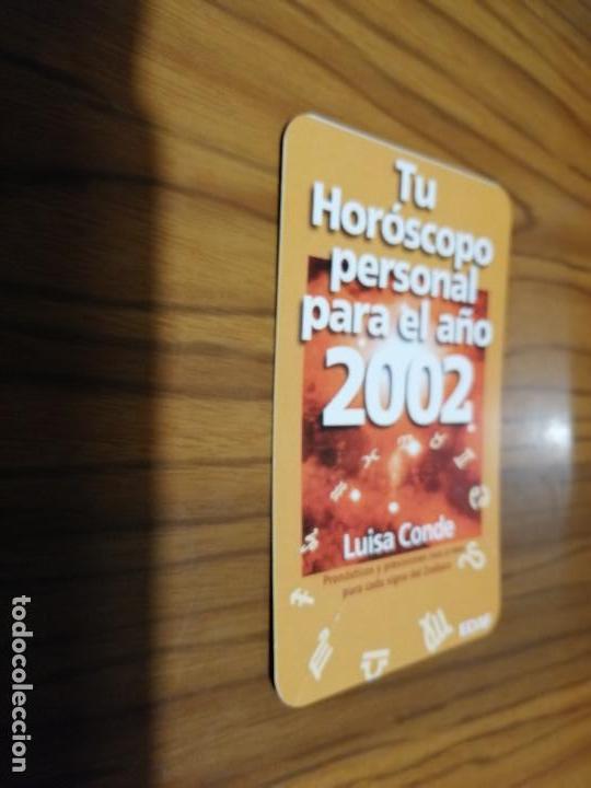 Collectionnisme: TARJETA.TU HOROSCOPO PERSONAL DE LUISA CONDE. 2002. BUEN ESTADO. RARA