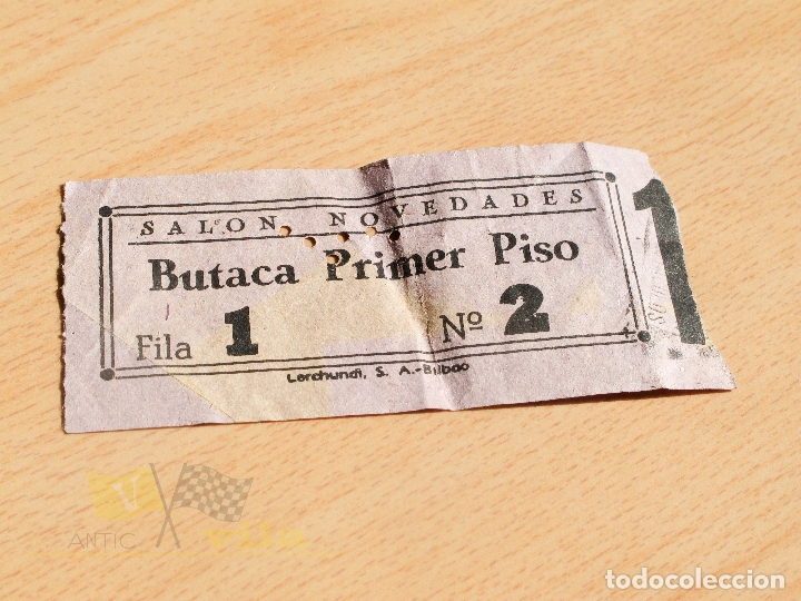 Collectionnisme: Entrada Salon Novedades - A&ntilde;os 60