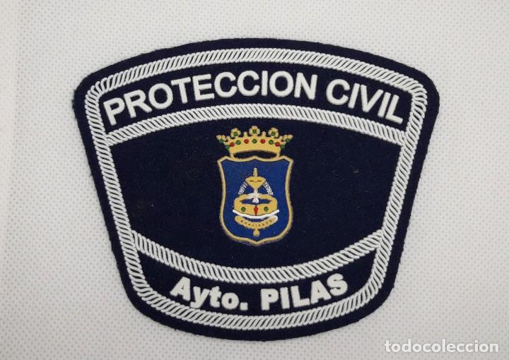 Collezionismo: PARCHE PROTECCI&Oacute;N CIVIL PILAS