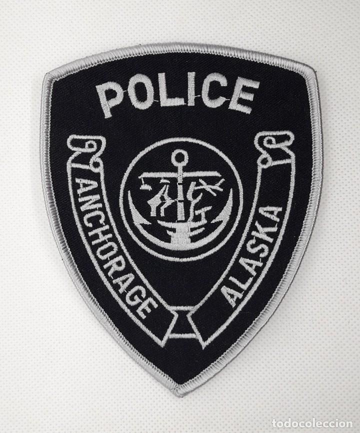 Coleccionismo: PARCHE POLICIA USA - ANCHORAGE, ALASKA