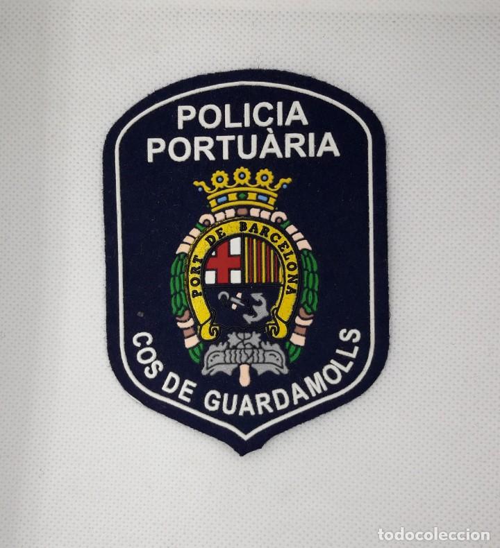 Collezionismo: PARCHE POLIC&Iacute;A PORTUARIA DE BARCELONA