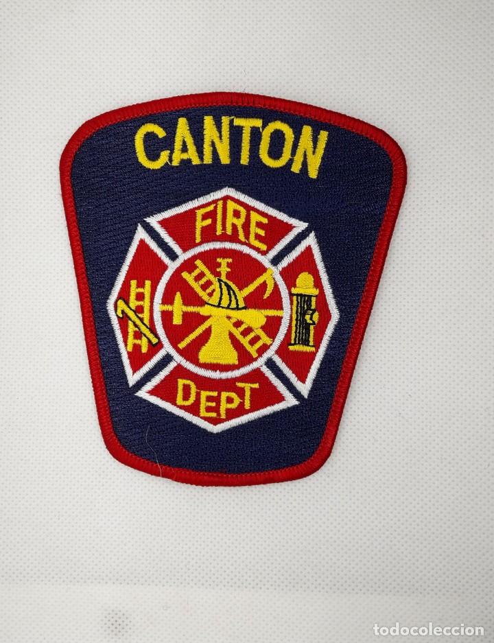 Collezionismo: PARCHE BOMBEROS DE CANTON, CANADA