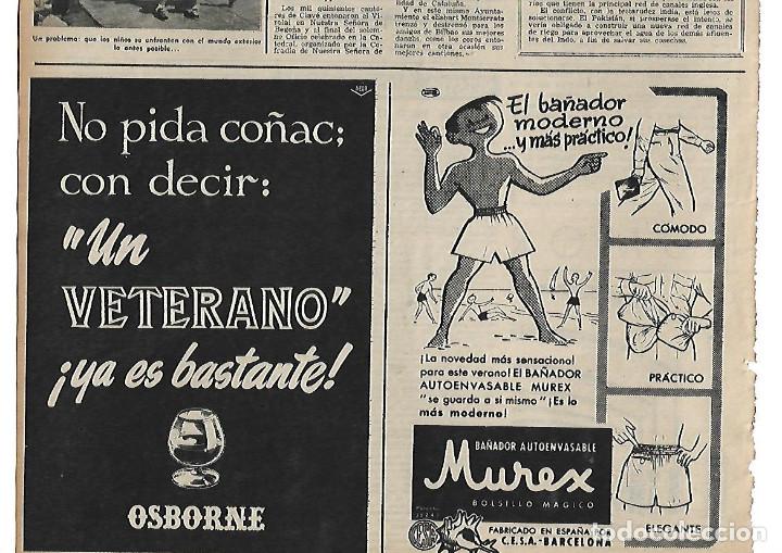 Coleccionismo: A&Ntilde;O 1955 RECORTE PRENSA PUBLICIDAD BA&Ntilde;ADOR AUTOENVASABLE MUREX