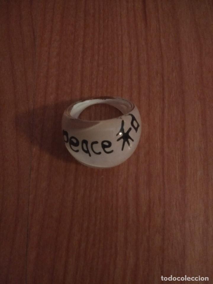 Collectionnisme: ANILLO PL&Aacute;STICO DURO