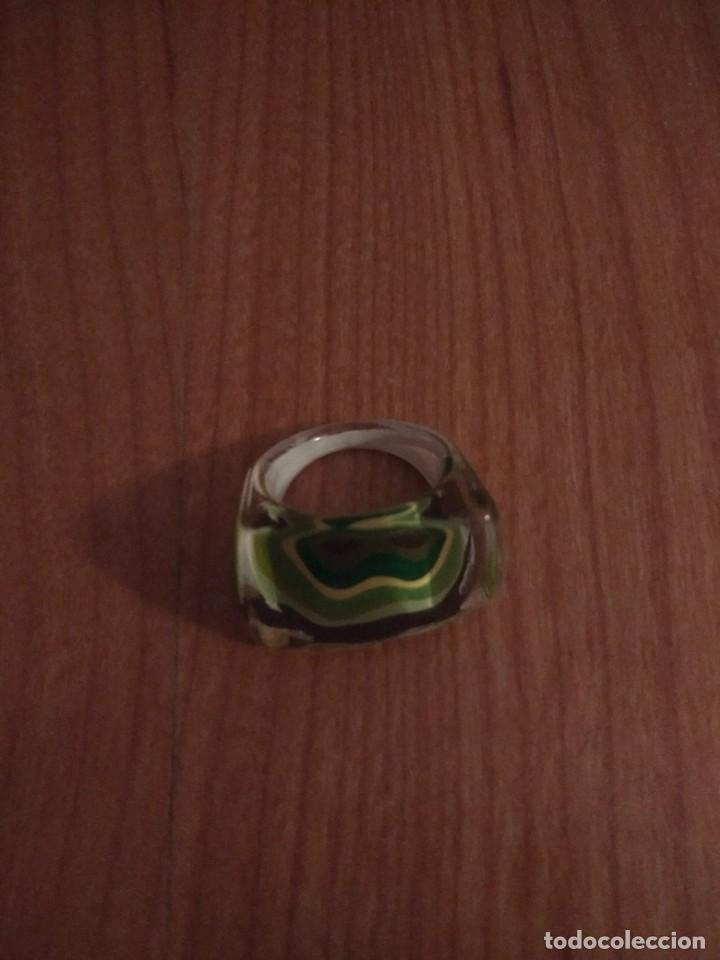 Collectionnisme: ANILLO PL&Aacute;STICO DURO