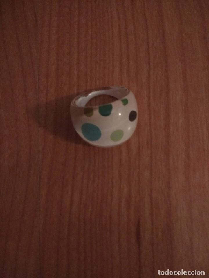 Colecionismo: ANILLO PL&Aacute;STICO DURO