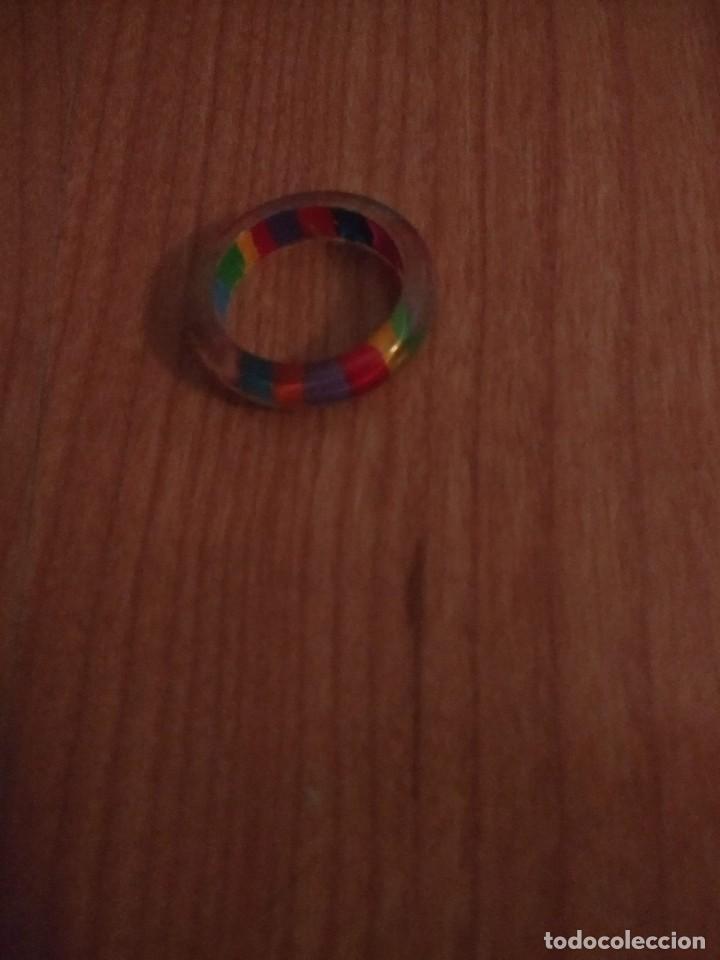 Collectionnisme: ANILLO PL&Aacute;STICO DURO