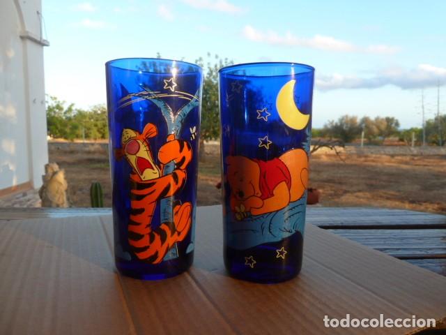 Coleccionismo: Lote 4 vasos Winnie Pooh y Tigger. Disney