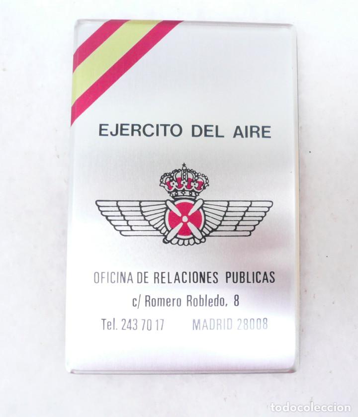 Coleccionismo: AGENDA TELEF&Oacute;NICA DE BOLSILLO EJ&Eacute;RCITO DEL AIRE - Foto 1