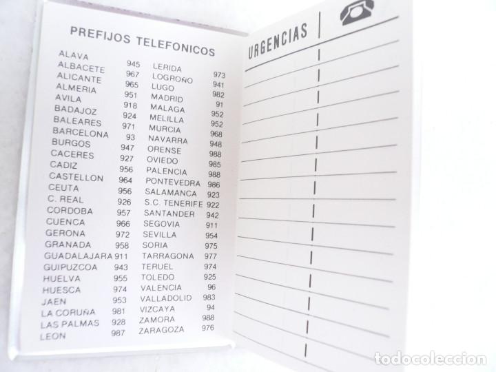 Coleccionismo: AGENDA TELEF&Oacute;NICA DE BOLSILLO EJ&Eacute;RCITO DEL AIRE - Foto 3