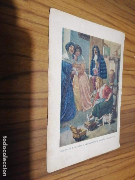 Collectionnisme: DIBUJO LA CENICIENTA. CUENTOS ILUSTRADOS PARA NI&Ntilde;OS. RAM&Oacute;N SOPE&Ntilde;A. PONI&Eacute;NDOSE ZAPATO CON GATO