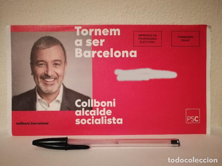Coleccionismo: CARTA ELECTORAL SIN ABRIR - ELECCIONES BARCELONA - PSOE - PSC