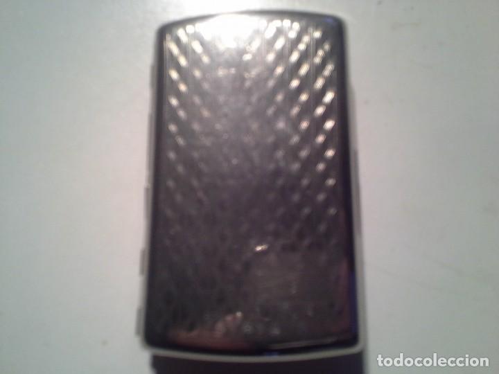 Coleccionismo: pitillera dakota plateada - Foto 1