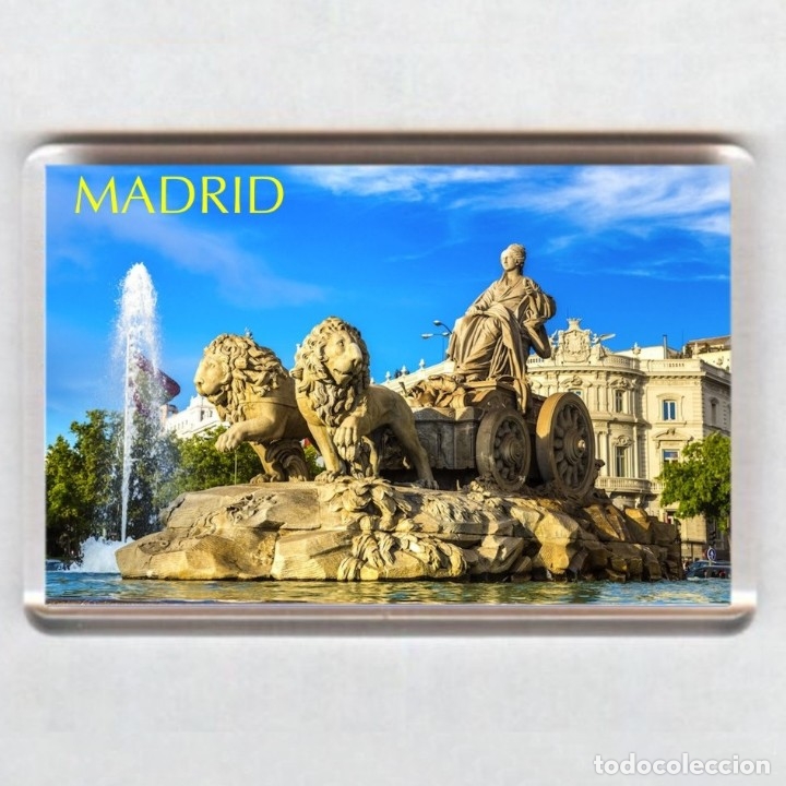 Collectionnisme: IMAN acr&iacute;lico NEVERA - LA CIBELES (MADRID)