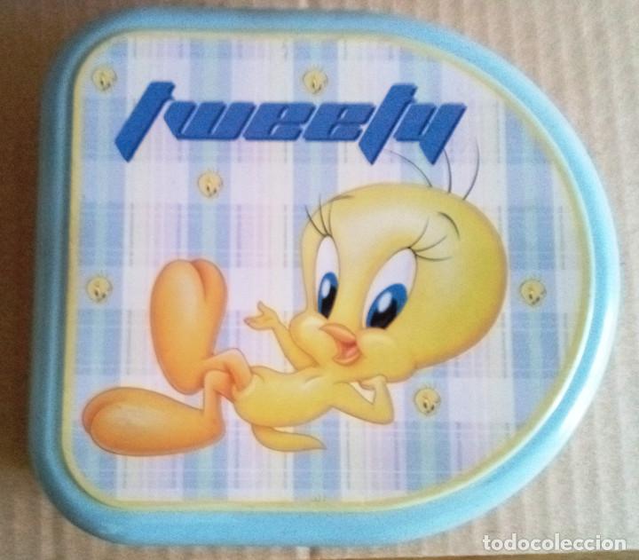 Coleccionismo: PortaCD de Piolin Parque Warner Bros. 2002 - Foto 1