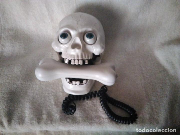 Collectionnisme: Telefono calavera funcionando ( da tono )