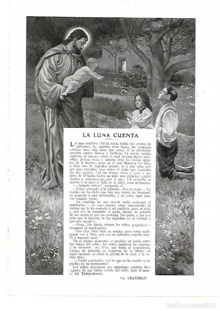 Colecionismo: A&Ntilde;O 1913 RECORTE PRENSA POESIA LA LUNA CUENTA IDA TRAUMAN