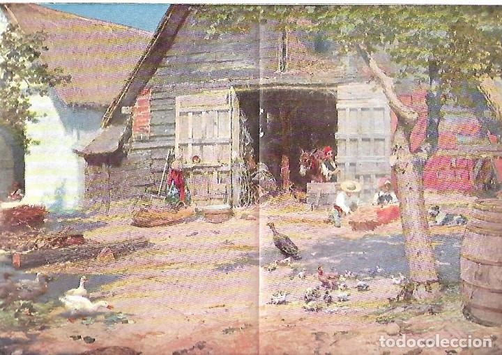 Colecionismo: A&Ntilde;O 1913 RECORTE PRENSA PINTURA LAMINA REPRODUCCION JOSE BENLLIURE BARRACA VALENCIANA