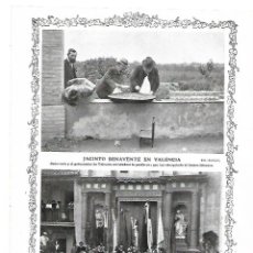 Coleccionismo: AÑO 1913 RECORTE PRENSA JACINTO BENAVENTE EN VALENCIA PAELLA MITIN EN PORTACELI. Lote 169232044