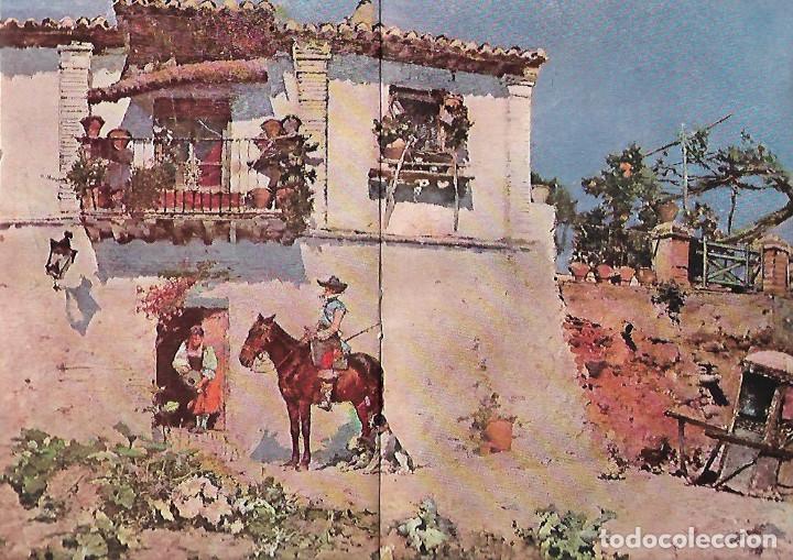 Collezionismo: A&Ntilde;O 1913 RECORTE PRENSA PINTURA LAMINA REPRODUCCION JOSE MORENO CARBONERO UN VASO DE AGUA