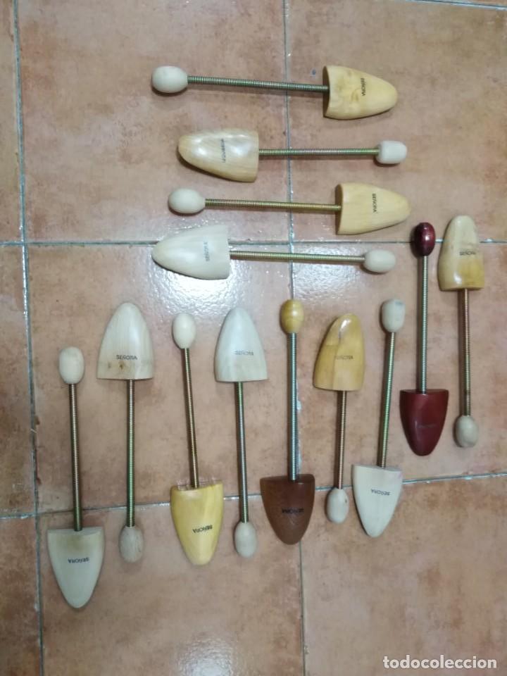 Coleccionismo: 12 hormas de zapatos sra