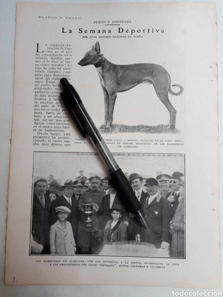 Coleccionismo: LA SEMANA DEPORTIVA. 1928 (Futbol, tenis,esqu&iacute;, cross)