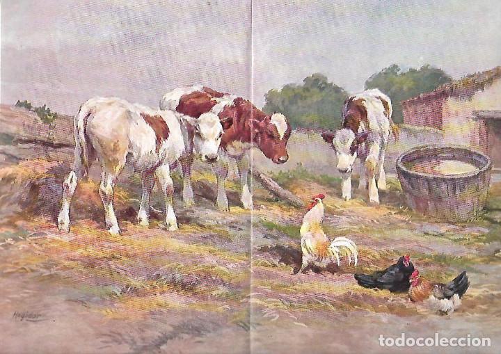 Collezionismo: A&Ntilde;O 1913 RECORTE PRENSA PINTURA LAMINA DIBUJO COLOR POR SANTIAGO REGIDOR FRENTE A FRENTE