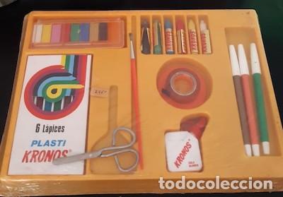 Coleccionismo: ESTUCHE ESCOLAR KRONOS - Foto 1