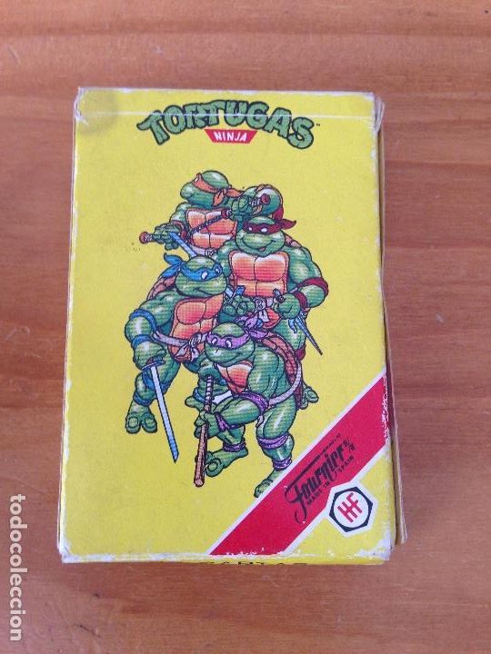 Coleccionismo: Ik17. BARAJA TORTUGAS NINJA FOURNIER