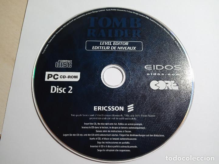 Coleccionismo: TOMB RAIDER.ERICSSON.DISC 2.PC CD ROM.2000 DISCO 1 Y 2. - Foto 1