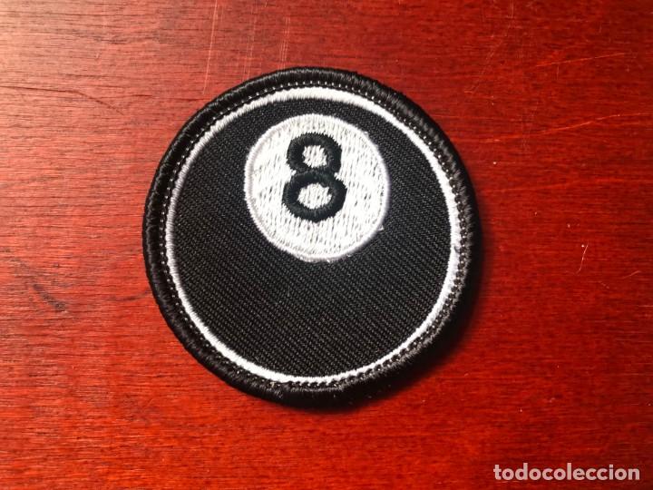 Coleccionismo: Parche Bola negra de Billar numero 8 - Foto 1