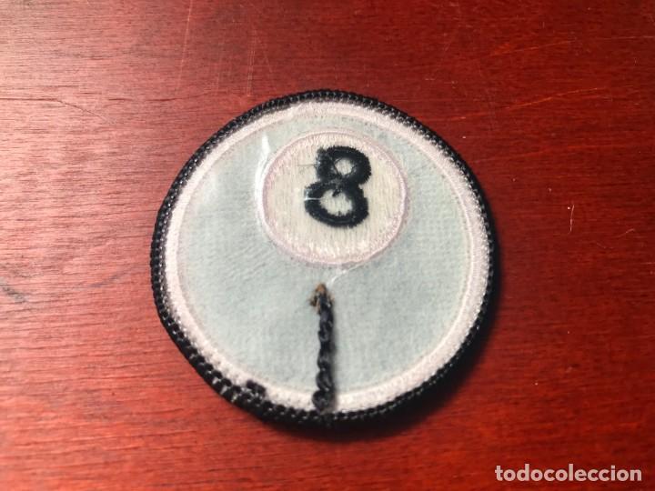 Coleccionismo: Parche Bola negra de Billar numero 8 - Foto 3