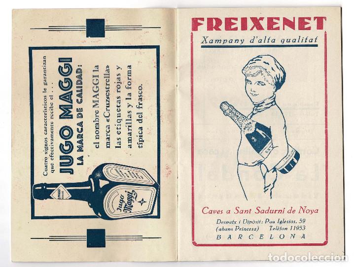 Coleccionismo: PROGRAMA CARNAVAL DE BARCELONA 1936. - Foto 2